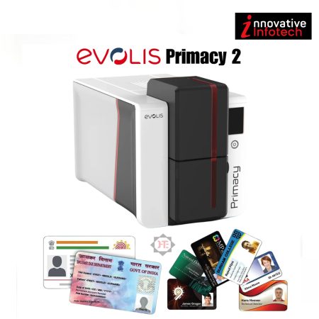 Evolis Primacy2 PVC Smart Id Card Thermal Printer in best price Hi Tech Authorized partner (Aadhar Card Printer)