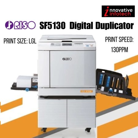 Riso SF5130 Digital Duplicator, LGL Size, Copy Printer, Mini Printing Press Machine, wedding card printing machine