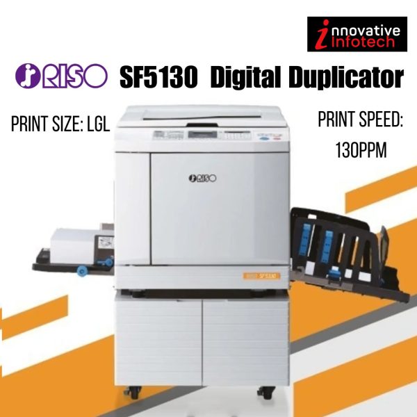 Riso SF5130 Digital Duplicator, LGL Size, Copy Printer, Mini Printing Press Machine, wedding card printing machine