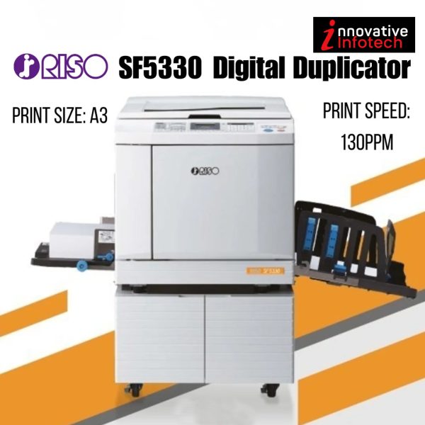 Riso SF5330 Digital Duplicator A3 Size Copy Printer, Mini Printing Press Machine, wedding card printing machine