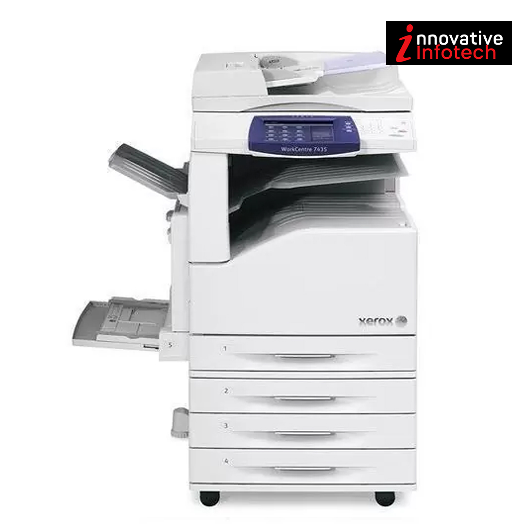 Xerox WorkCentre 7435 Refurbished Copier, Printer, Scanner, Colour, A3 Size, Auto duplex