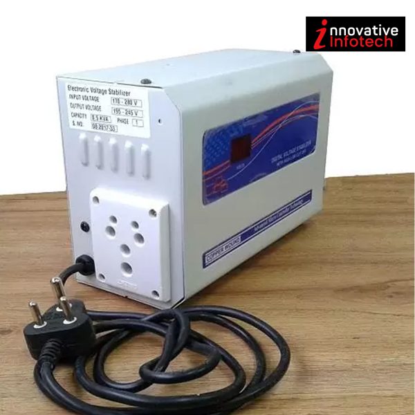 Hi-Tech Voltage Stabilizers 0.5 KVA For Digital Duplicator - Image 2