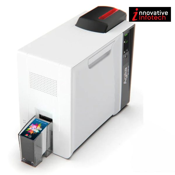 Evolis Agilia Premium Automatic Dual Side Retransfer for High-Definition Smart ID Card Printer - Image 3