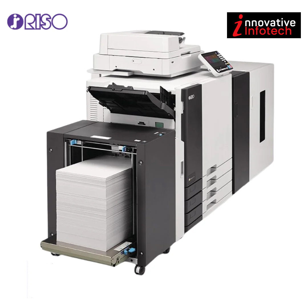 RISO ComColor GL9730 Automatic Colour Inkjet High Speed VDP Printer - Image 3