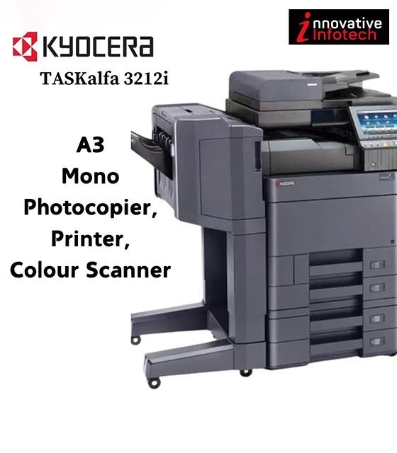 Kyocera TASKalfa 3212i A3 Size, Mono Photocopier, Printer, Colour Scanner