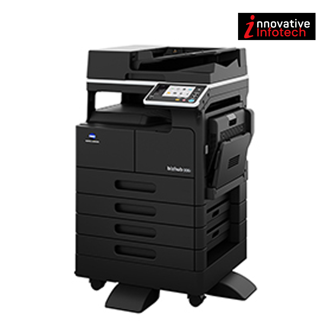 Konica Minolta bizhub 306i A3 Size Mono Digital Photocopier Printer Scanner - Image 2
