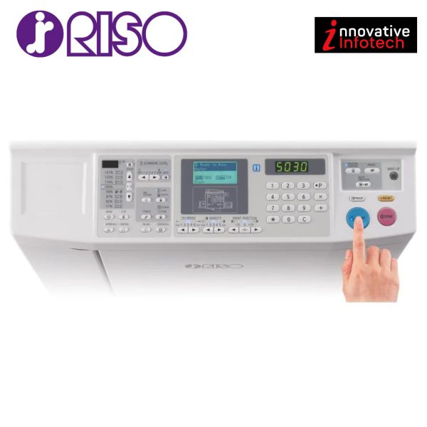 Riso SF5130 Digital Duplicator, LGL Size, Copy Printer, Mini Printing Press Machine, wedding card printing machine - Image 5