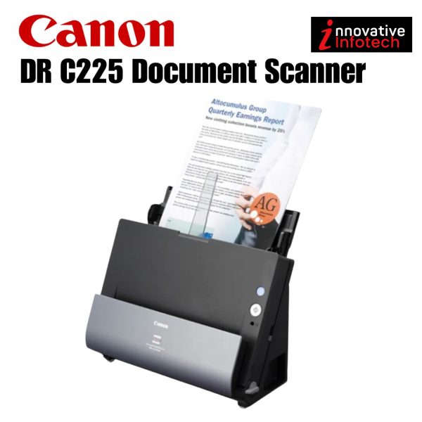 Canon DR C225 II High Speed A4 Document Scanner 50IPM