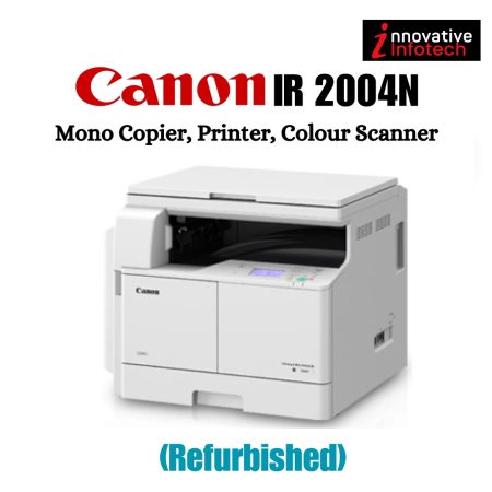 Canon IR 2004N Mono Copier, Printer, Color Scanner (Refurbished Xerox Machine)