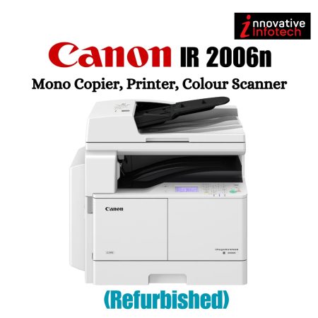 Canon IR 2006n With Auto Duplex Mono Copier, Printer, Color Scanner (Refurbished Xerox Machine)
