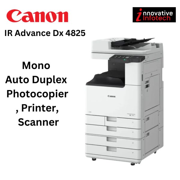 Canon IR Advance Dx 4825 A3 Size Mono Digital, AutoDuplex Photocopier, Printer Scanner,