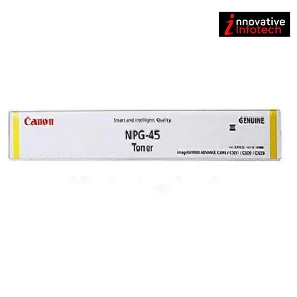 Canon NPG 45 Toner Cartridge Yellow IR Adv. IRC5051, IR5045, IR5250, IR5255