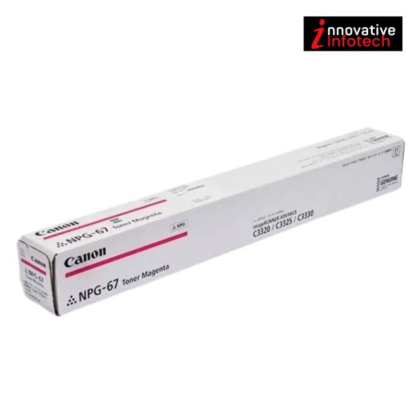 Canon NPG 67 Original Toner Cartridge (Magenta) - Image 2