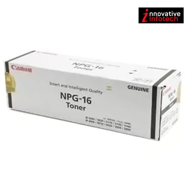 Canon Npg16 Original Black Toner Cartridge For Canon ImageRunner IR5000, Ir5000i, Ir6000, Ir6000i, Ir6020i Copier