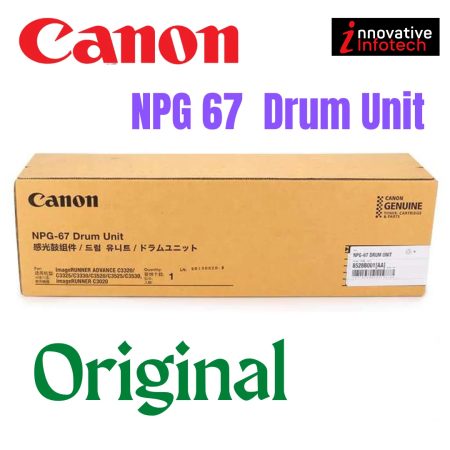 Canon Npg67 Original Drum Unit For IRC /ADV C3326, C3226, C3020, C3120, C3320, C3325, C3720, C3330, C3520, C3525, C3530, C3226, C3326 Colour Photocopier Machine