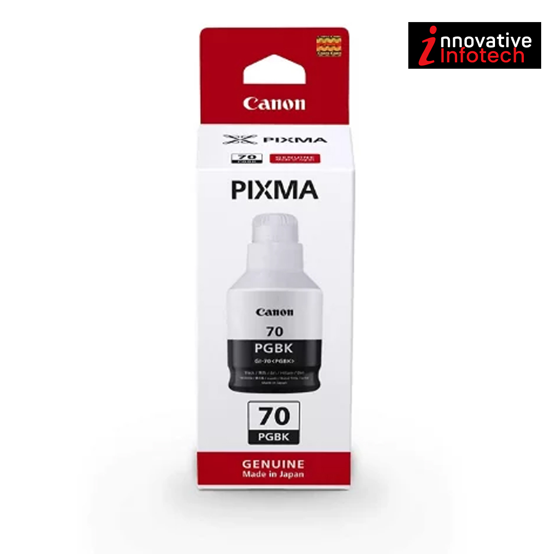Canon Pixma 70 Black Ink for Canon G6070, G5070 and GM2070