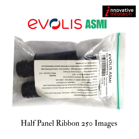 Evolis ASMI Half Panel Colour Ribbon for pre Printed Cards (250 Images)