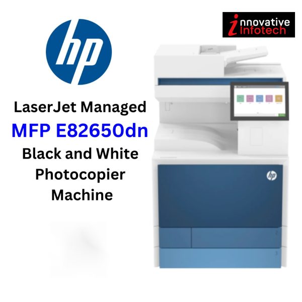 HP LaserJet Managed MFP E82650dn Black and White Photocopier Machine - Image 2