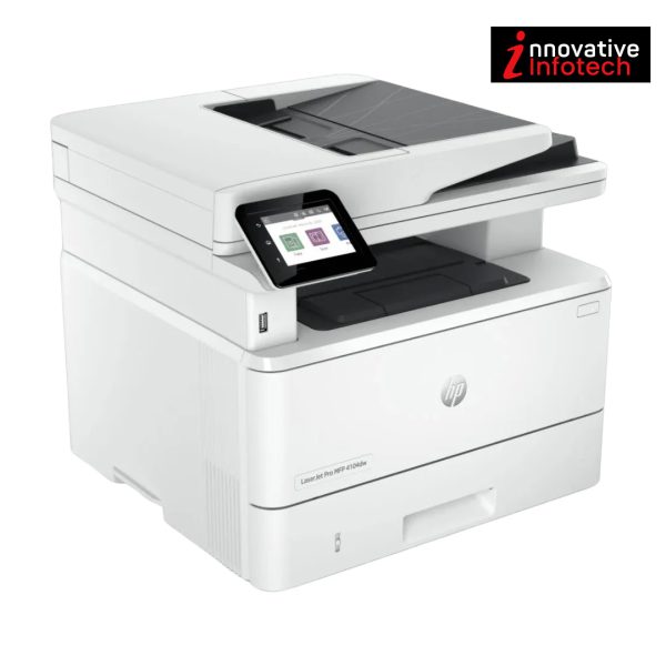 HP LaserJet Pro MFP 4104 DW Mono Copier, Printer, Color Scanner (Refurbished Xerox Machine) - Image 2