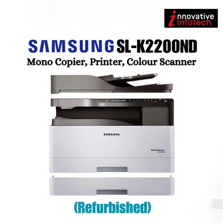 Samsung MultiXpress SL K2200ND Mono Copier, Printer, Color Scanner (Refurbished Xerox Machine)