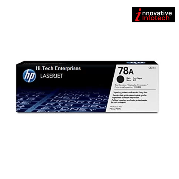 HP 78A CE278A Black Original Toner Cartridge For HP Laserjet Pro P1566, P1606 Printer