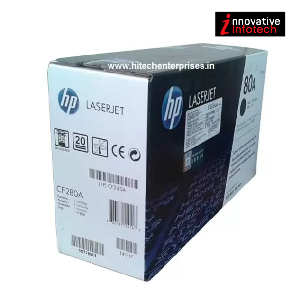 HP 80A CF280A Black Original Toner Cartridge For HP LaserJet 400, M401, M401d, M401dn, M401, M425 MFP - Image 2