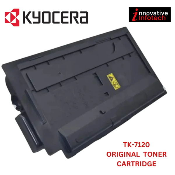 Kyocera TK 7120 Black Original Toner Cartridge taskalfa 3212i, taskalfa 4212i