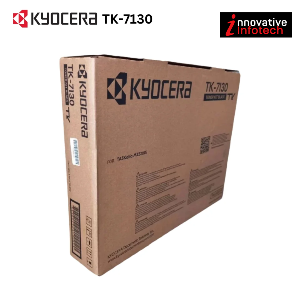Kyocera TK 7130 Black Original Toner Cartridge TASKalfa 3252ci, 4052ci, 5052ci - Image 2