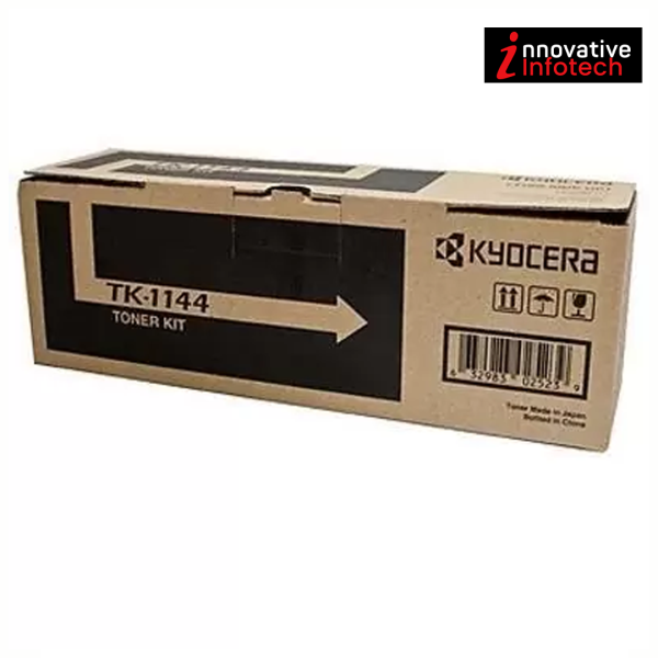 Kyocera TK 1144 Original Toner Cartridge For Kyocera Ecosys FS 1035MFP, Kyocera Ecosys FS 1035DP, Kyocera Ecosys FS 1135MFP, Kyocera Ecosys M2035dn MFP, Kyocera Ecosys M2535dn MFP
