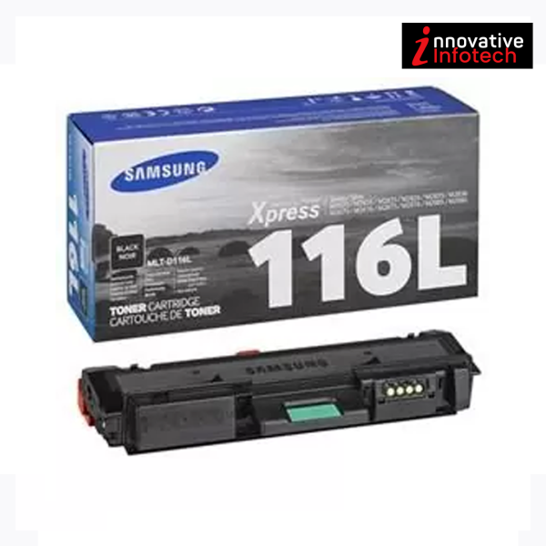 MLT D116L Samsung Original Toner Cartridge For M2625, M2625D, M2626, M2675, M2675FN, M2676, M2825, M2825DW, M2825ND, SL M2826, SL M2875, SL M2876, M2876ND, M2875FD, M2875FW