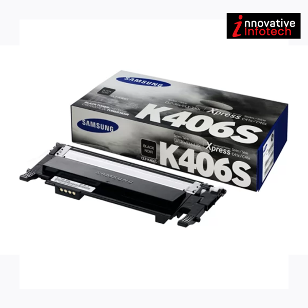 Samsung CLT K406S Black Toner Cartridge For Samsung CLP 360,365,365W, Xpress C410W, CLX 3300, 3305, 3305W Xpress C460W, C460FW